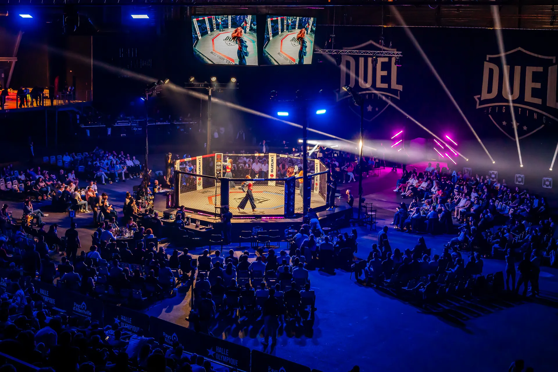 La cage Pro en configuration gala